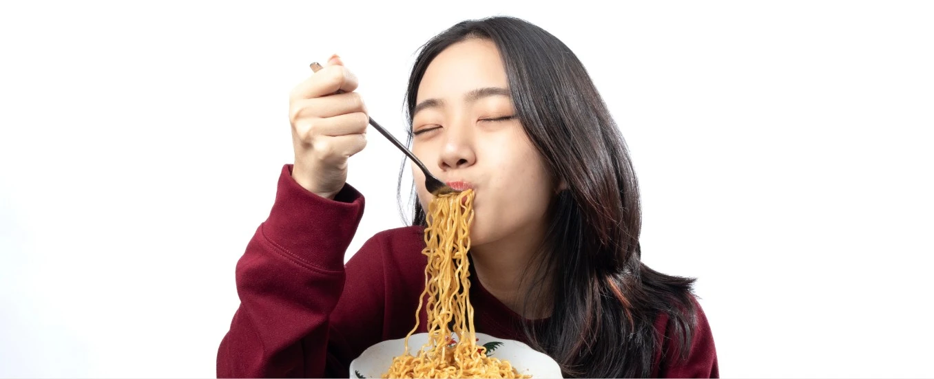 What happens to your blood sugar level after eating?